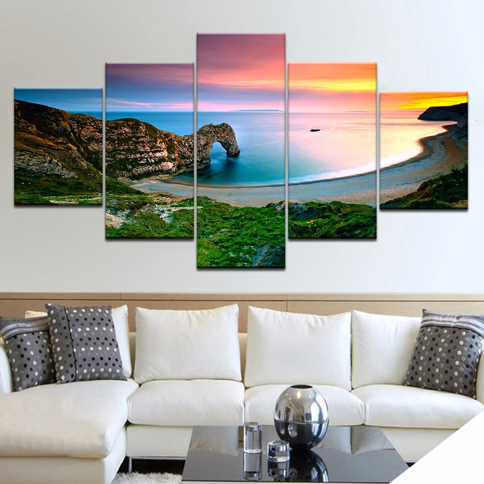 5pcs HD Printing Canvas Painting Natural Landscape Jurassic Coast Durdle Door Art Group Home Decor Wall Poster Modular Picture
5pcs HD Printing Canvas Painting Natural Landscape Jurassic Coast Durdle Door Art Group Home Decor Wall Poster Modular Picture