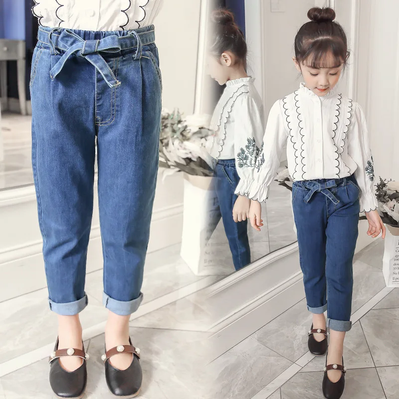 Baby Girls Jeans Pants 2018 New Elastic Waist Pants Brand Girls Trousers Children Denim Pants Toddler Pants,#2745
Baby Girls Jeans Pants 2018 New Elastic Waist Pants Brand Girls Trousers Children Denim Pants Toddler Pants,#2745