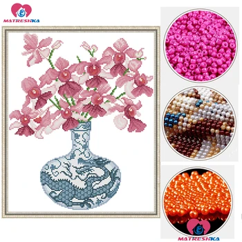 diy cross stitch beads embroidery flower vase beadwork home decor crafts needlework accessories pearl partial beads embroidery
diy cross stitch beads embroidery flower vase beadwork home decor crafts needlework accessories pearl partial beads embroidery
