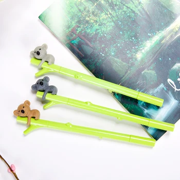 Cute Cartoon Koala Gel Pen 0.5mm Black Refill Neutral Pen Creative Animal Stationery Gel Ink Pens Student Office Supplies
Cute Cartoon Koala Gel Pen 0.5mm Black Refill Neutral Pen Creative Animal Stationery Gel Ink Pens Student Office Supplies