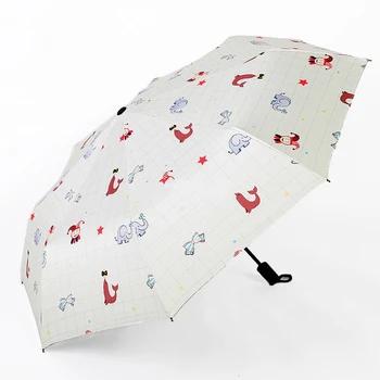 Umbrellas Rian Woman Black Coating Women's Parasol Student Animal Umbrellas For Man Sunny & Rainy Umbrella Paraguas Anti UV
Umbrellas Rian Woman Black Coating Women's Parasol Student Animal Umbrellas For Man Sunny & Rainy Umbrella Paraguas Anti UV