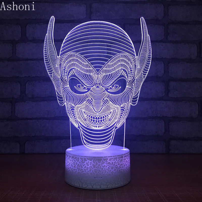 NEW Savage Mask 3D Table Lamp LED Touch 7 Color Changing Night Light Home Decor Fixture Home Decor Christmas Gifts
NEW Savage Mask 3D Table Lamp LED Touch 7 Color Changing Night Light Home Decor Fixture Home Decor Christmas Gifts