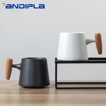 390 ml Creative Wooden Handgrip Water Cup Ceramic Coffee Mug Office Teacup Breakfast Milk Mug Features Restaurant Home Drinkware
390 ml Creative Wooden Handgrip Water Cup Ceramic Coffee Mug Office Teacup Breakfast Milk Mug Features Restaurant Home Drinkware