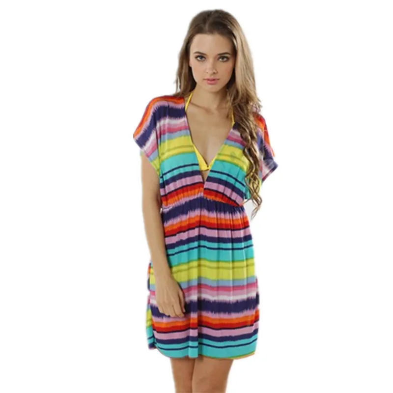 Fashion elastic viscose beachwear beach bikini dress heliosphere sun protection clothing woman beach dress women's clothing set
Fashion elastic viscose beachwear beach bikini dress heliosphere sun protection clothing woman beach dress women's clothing set