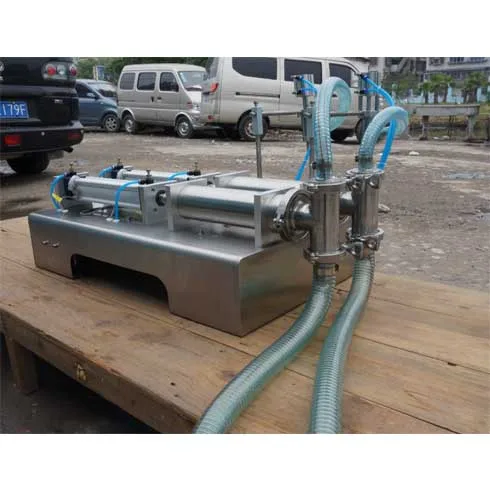 Filling machine double nozzle Liquid Rotary Valve range 50-500ml bottle quantitative filling and packing equipment
Filling machine double nozzle Liquid Rotary Valve range 50-500ml bottle quantitative filling and packing equipment