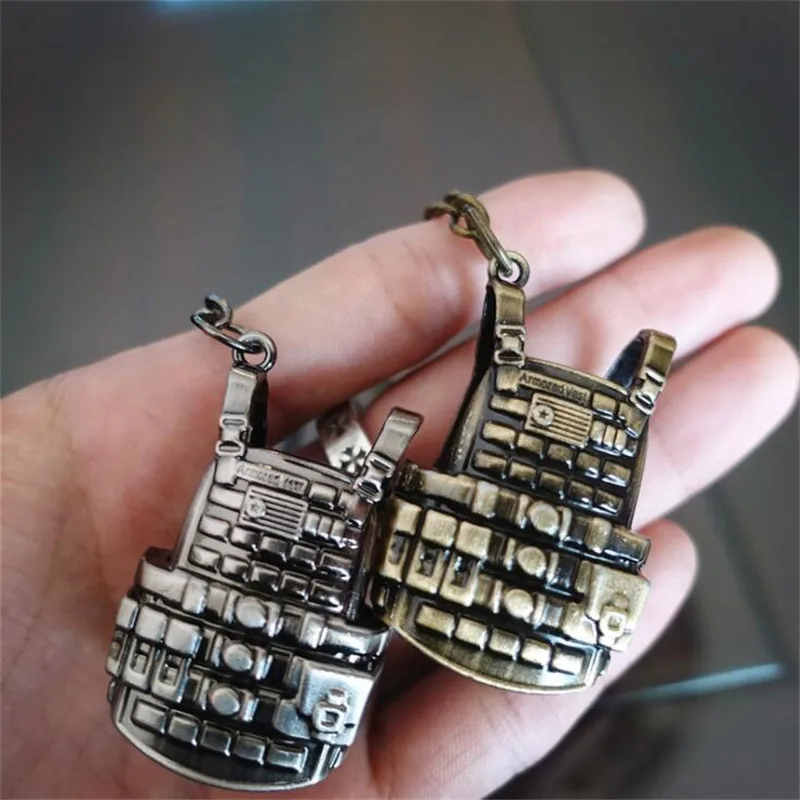 Game PUBG VEST KeyChain Playerunknown's Battlegrounds Cosplay Props Military Bulletproof 3 Level Vest Alloy Key Chain
Game PUBG VEST KeyChain Playerunknown's Battlegrounds Cosplay Props Military Bulletproof 3 Level Vest Alloy Key Chain