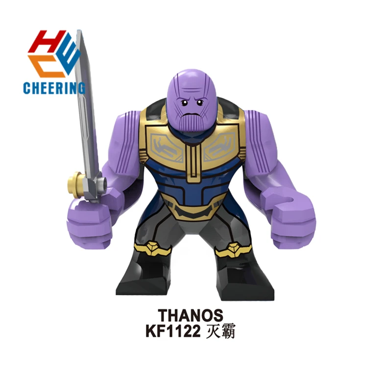 Single Sale Super Heroes 7CM Series Thanos Figures Hulk Model Thanos Building Blocks For Children Bricks Gift Best Toys KF1122
Single Sale Super Heroes 7CM Series Thanos Figures Hulk Model Thanos Building Blocks For Children Bricks Gift Best Toys KF1122