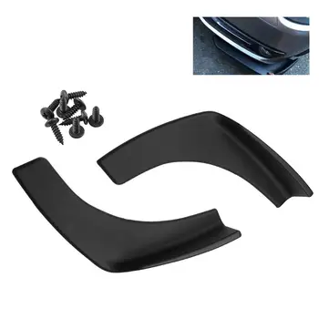 2pc Black Front Shovel Car Racing Bumper Spoiler Protector Anti-scratch Strip Fit For Universal Car Styling Car Accessories 
2pc Black Front Shovel Car Racing Bumper Spoiler Protector Anti-scratch Strip Fit For Universal Car Styling Car Accessories