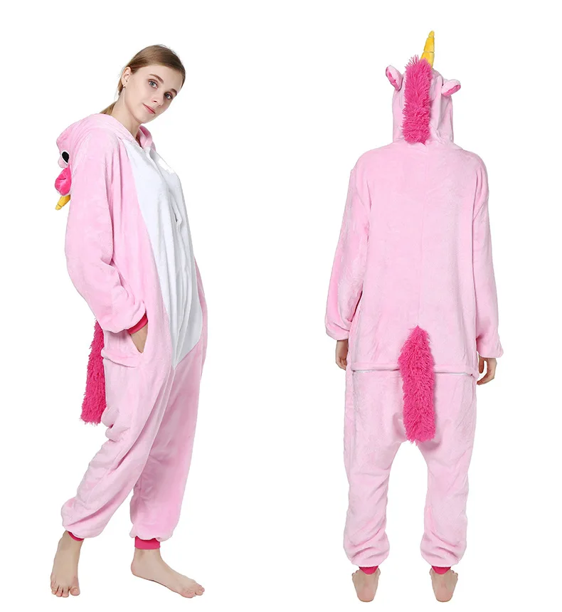 Adults Animal Unicorn Pajamas Set Panda Cartoon Kigurumi Women Men Winter Unisex Flannel stitch Pajamas unicornio Sleepwear
Adults Animal Unicorn Pajamas Set Panda Cartoon Kigurumi Women Men Winter Unisex Flannel stitch Pajamas unicornio Sleepwear