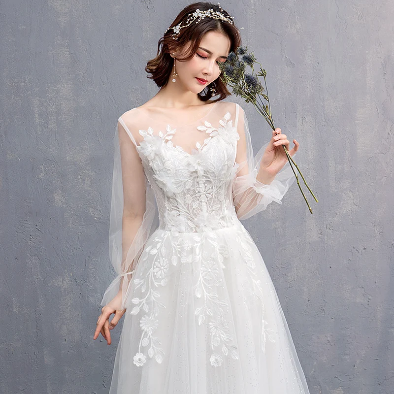 New white long sleeve floor length lady girl women princess bridesmaid banquet wedding party ball dress gown
New white long sleeve floor length lady girl women princess bridesmaid banquet wedding party ball dress gown