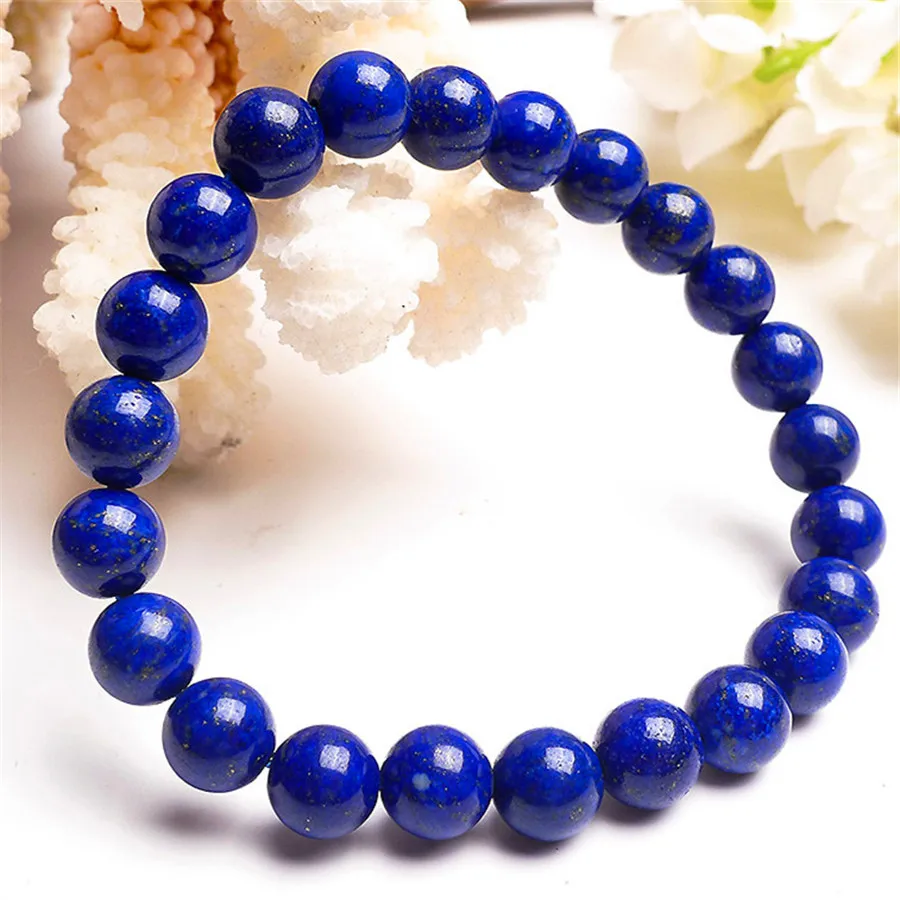 8.5mm Genuine Deep Blue Natural Lapis Lazuli Bracelet For Women Female Crystal Round Bead Bracelet
8.5mm Genuine Deep Blue Natural Lapis Lazuli Bracelet For Women Female Crystal Round Bead Bracelet