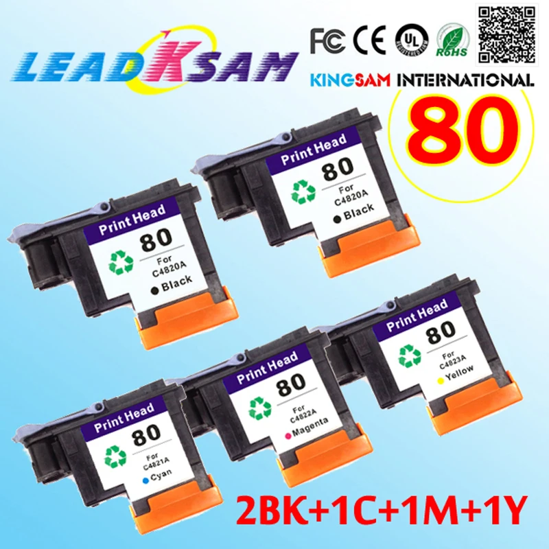 5PCS=2BK+1C+1M+1Y printhead compatible for hp80 replace for hp 80 Designjet 1000 1000plus 1050 1055 C4820 C4821 C4822 C4823
5PCS=2BK+1C+1M+1Y printhead compatible for hp80 replace for hp 80 Designjet 1000 1000plus 1050 1055 C4820 C4821 C4822 C4823