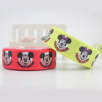 1"25mm hot sale cartoon mouse printed graosgrain ribbon Clothing accessories,DIY jewelry wedding package 25 yards
1"25mm hot sale cartoon mouse printed graosgrain ribbon Clothing accessories,DIY jewelry wedding package 25 yards