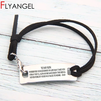 New Design Bracelets Delicate Adjustable Bangle Engraved To My Son Never Forgot You Way Back To Home Dad Jewelry For Son Gifts
New Design Bracelets Delicate Adjustable Bangle Engraved To My Son Never Forgot You Way Back To Home Dad Jewelry For Son Gifts