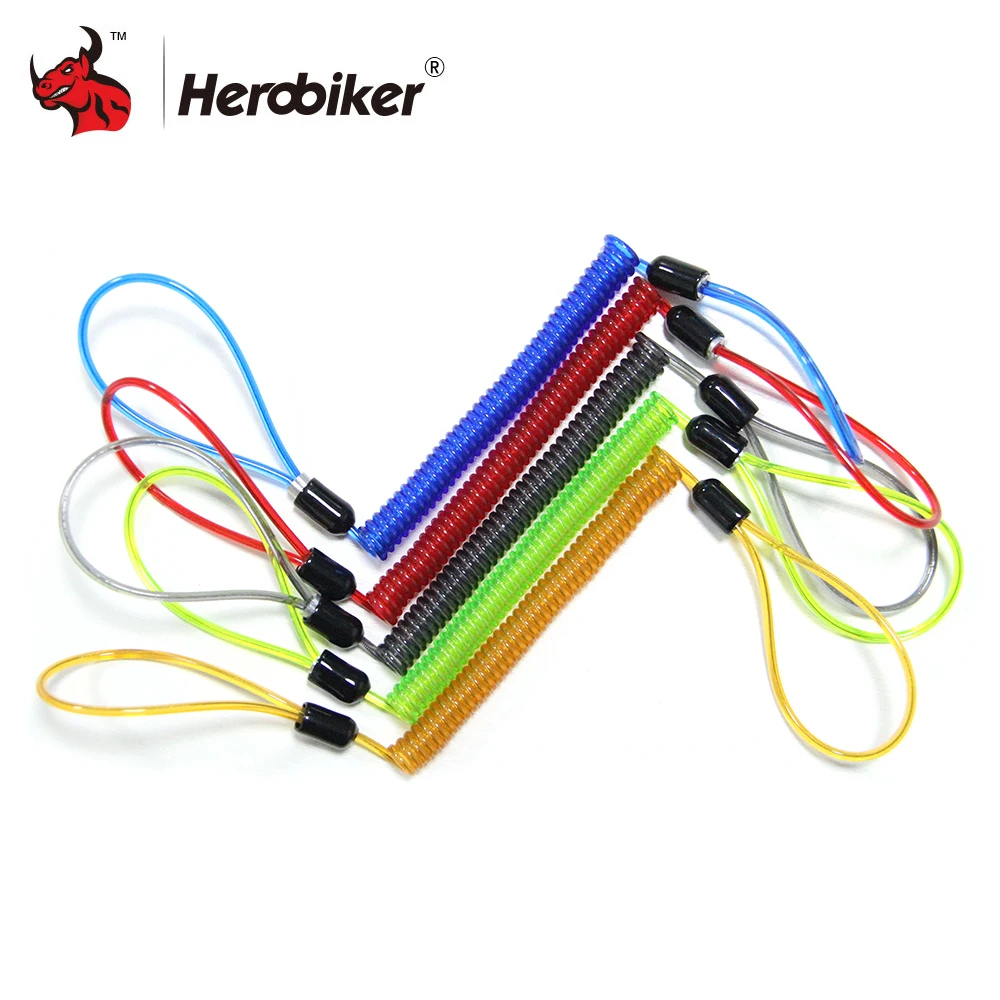 1.25M Motorcycle Anti-theft Protection Security Reminder Motorbike Helmet Lock Rope Bicycle Scooter Disc Lock Steel Wire Cable
1.25M Motorcycle Anti-theft Protection Security Reminder Motorbike Helmet Lock Rope Bicycle Scooter Disc Lock Steel Wire Cable