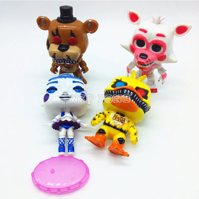 FNAF Game Five Nights At Freddy's Figure Funtime Freddy Foxy Sister Location Horror Gam Model Music Lightening Toys Kids Gift
FNAF Game Five Nights At Freddy's Figure Funtime Freddy Foxy Sister Location Horror Gam Model Music Lightening Toys Kids Gift