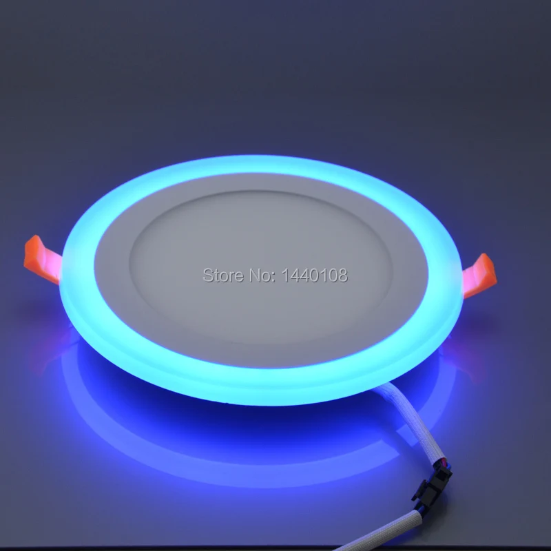 18W LED Ceiling Light 3D Effect (Front Light+ Side Light) Blue+ White Ultra Slim AC85-265V Recessed LED Panel 20pcs/lot
18W LED Ceiling Light 3D Effect (Front Light+ Side Light) Blue+ White Ultra Slim AC85-265V Recessed LED Panel 20pcs/lot