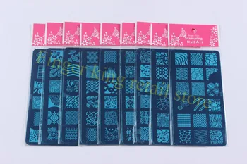 16pcs Nail Art Image Template DIY Polish Transfer Plate Practical designs Beauty Pattern Manicure Nail tools X247
16pcs Nail Art Image Template DIY Polish Transfer Plate Practical designs Beauty Pattern Manicure Nail tools X247