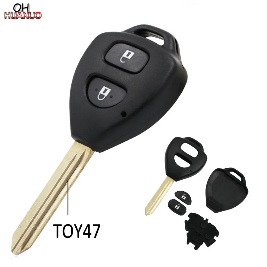 2 buttons remote key shell case fob for Toyota Auris Corolla Verso Yaris TOY47 uncut blade
2 buttons remote key shell case fob for Toyota Auris Corolla Verso Yaris TOY47 uncut blade