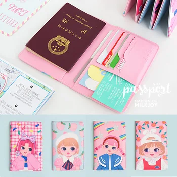 Milkjoy dolly girl passport holder cute soft sister multi-function leather card holder
Milkjoy dolly girl passport holder cute soft sister multi-function leather card holder