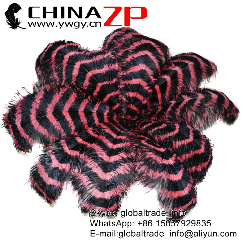 Chinazp фабрика 70-75 см (28 "-30") 50 шт./лот Уникальный Окрашенные арбуз Красного и черного цветов в полоску перья страуса
Chinazp фабрика 70-75 см (28 "-30") 50 шт./лот Уникальный Окрашенные арбуз Красного и черного цветов в полоску перья страуса