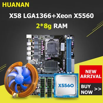 HUANAN ZHI X58 LGA1366 motherboard bundle with CPU RAM cooler CPU Xeon X5560 RAM 16G(2*8G) DDR3 REG ECC all tested before ship 
HUANAN ZHI X58 LGA1366 motherboard bundle with CPU RAM cooler CPU Xeon X5560 RAM 16G(2*8G) DDR3 REG ECC all tested before ship