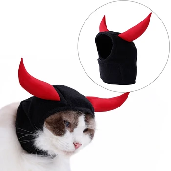 Pet Cat Bull Devil Cosplay Headwear Puppy Dog Cat Cattle Horn Cap For Halloween Christmas Party Headband Dress Up Hat
Pet Cat Bull Devil Cosplay Headwear Puppy Dog Cat Cattle Horn Cap For Halloween Christmas Party Headband Dress Up Hat