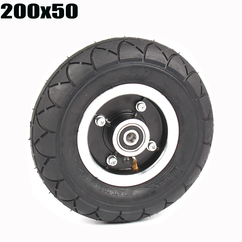 Electric Scooter Tyre With Wheel Hub 8" Scooter 200x50 Tyre Inflation Electric Vehicle Aluminium Alloy Wheel Pneumatic Tire
Electric Scooter Tyre With Wheel Hub 8" Scooter 200x50 Tyre Inflation Electric Vehicle Aluminium Alloy Wheel Pneumatic Tire