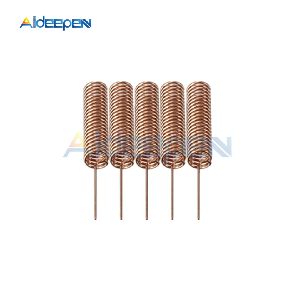 5pcs/Lot 433MHZ 2.2dBi 35mm Helical Antenna for Arduino Remote Control Controller Diy 433 mhz
5pcs/Lot 433MHZ 2.2dBi 35mm Helical Antenna for Arduino Remote Control Controller Diy 433 mhz