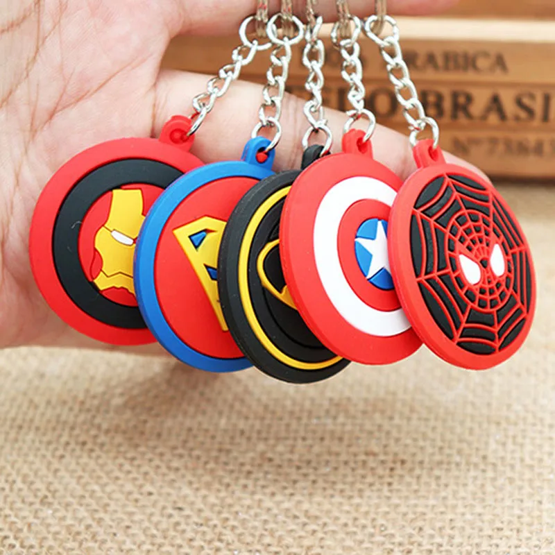 1PC The Avengers Captain America Shield Spiderman Batman Keychain Toy Superhero Hulk Iron Man Action Figures Keychain Toy
1PC The Avengers Captain America Shield Spiderman Batman Keychain Toy Superhero Hulk Iron Man Action Figures Keychain Toy