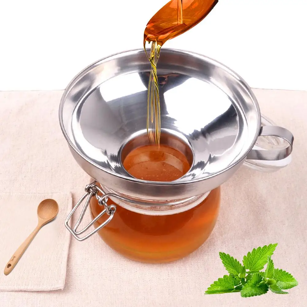 Stainless Steel Wide Mouth Funnel Large Caliber Packaging Food Kimchi Jam Enema Funnel Kitchen Professional Tools
Stainless Steel Wide Mouth Funnel Large Caliber Packaging Food Kimchi Jam Enema Funnel Kitchen Professional Tools