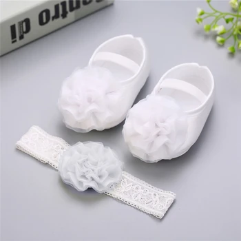 Infants Baby Girl Flower Princess Shoes +Floral Headwear 2Pcs/sets Baby Girls First Walkers
Infants Baby Girl Flower Princess Shoes +Floral Headwear 2Pcs/sets Baby Girls First Walkers