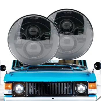 1PAIR Headlights For Lada 4x4 urban Niva 7" inch Round 40W LED Black Projector Headlight Hi&Lo Beam DRL For Jeep Wrangler JK
1PAIR Headlights For Lada 4x4 urban Niva 7" inch Round 40W LED Black Projector Headlight Hi&Lo Beam DRL For Jeep Wrangler JK