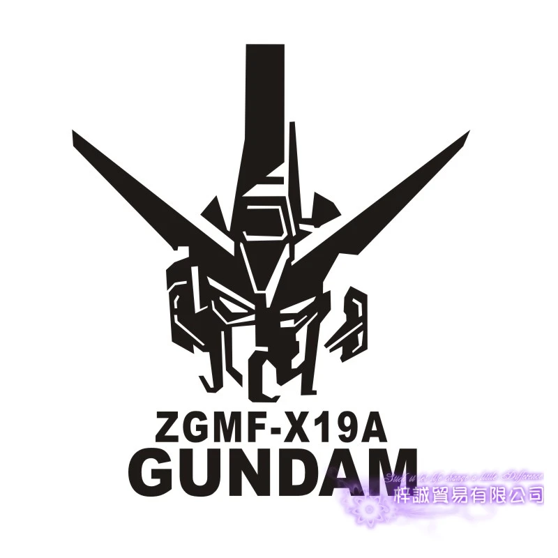 Стикер GUNDAM аниме мультфильм автомобиль наклейка стикер Zgmf - x 19A виниловые