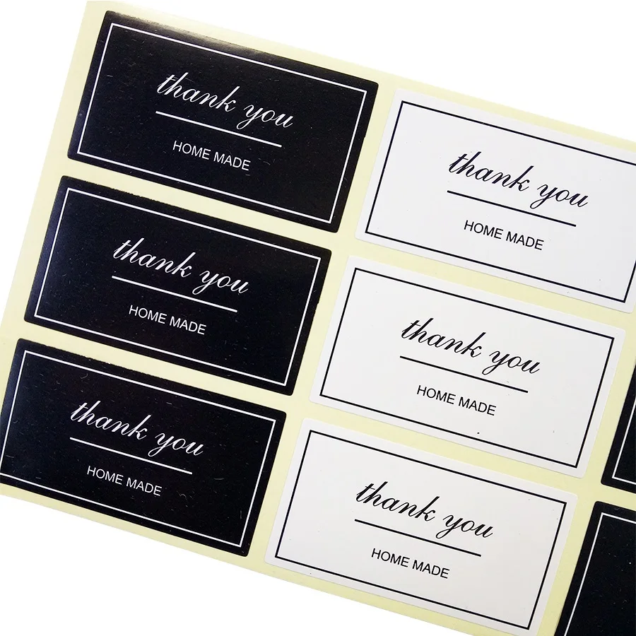 100Pcs/lot Cute Black&White "Thank You" Series Seal Sticker For Baking DIY Package Label Decoration Label Sticker Retail
100Pcs/lot Cute Black&White "Thank You" Series Seal Sticker For Baking DIY Package Label Decoration Label Sticker Retail