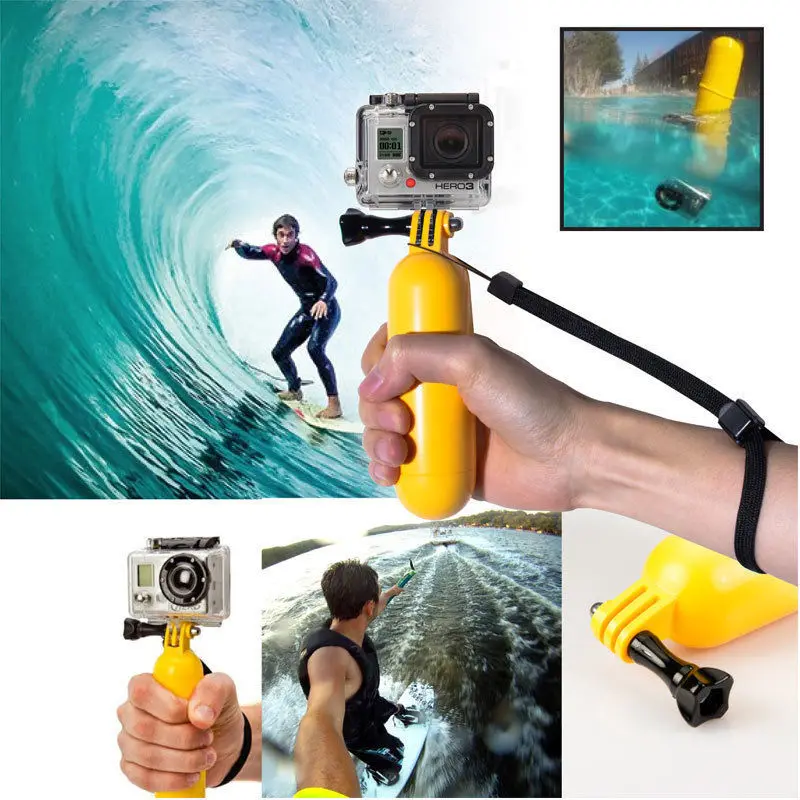 

2018 GoPro Accessories Stick Handheld Monopod Bobber Floating Floaty Pole for SJ5000 SJ4000 Go Pro Hero 4 3+ 3 2 1 Camera