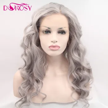 DOROSY HAIR Synthetic Lace Front Wig High Temperature Fiber Hair Long Loose Wave Full Gray for Women
DOROSY HAIR Synthetic Lace Front Wig High Temperature Fiber Hair Long Loose Wave Full Gray for Women