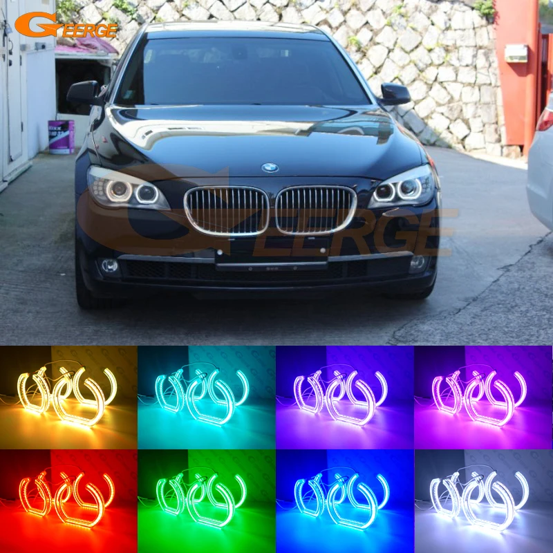 DTM Style RF remote Bluetooth APP Multi-Color RGB LED Angel Eyes For BMW F01 F02 F03 F04 730d 740d 740i 750i 760i 2008-2012
DTM Style RF remote Bluetooth APP Multi-Color RGB LED Angel Eyes For BMW F01 F02 F03 F04 730d 740d 740i 750i 760i 2008-2012