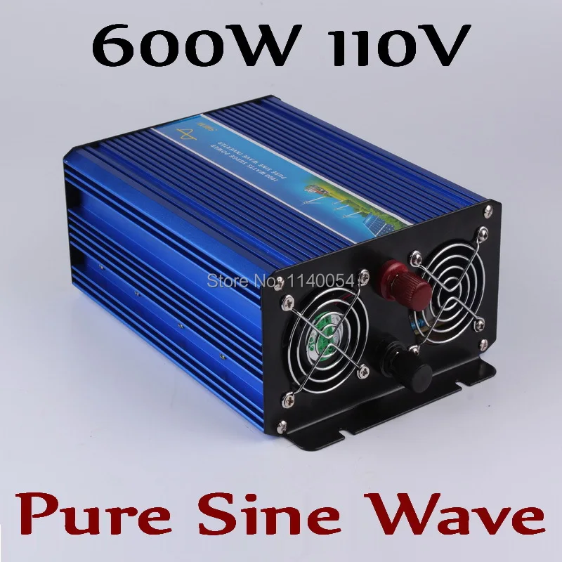 600W off grid inverter, pure sine wave inverter for solar and wind system 110V DC to AC 100/110/120/220/230/240V
600W off grid inverter, pure sine wave inverter for solar and wind system 110V DC to AC 100/110/120/220/230/240V
