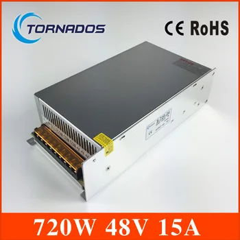 DC Power Supply 48V 15A 720w Led Driver Transformer 110V 220V AC to DC48V Power Adapter for strip lamp CNC CCTV
DC Power Supply 48V 15A 720w Led Driver Transformer 110V 220V AC to DC48V Power Adapter for strip lamp CNC CCTV