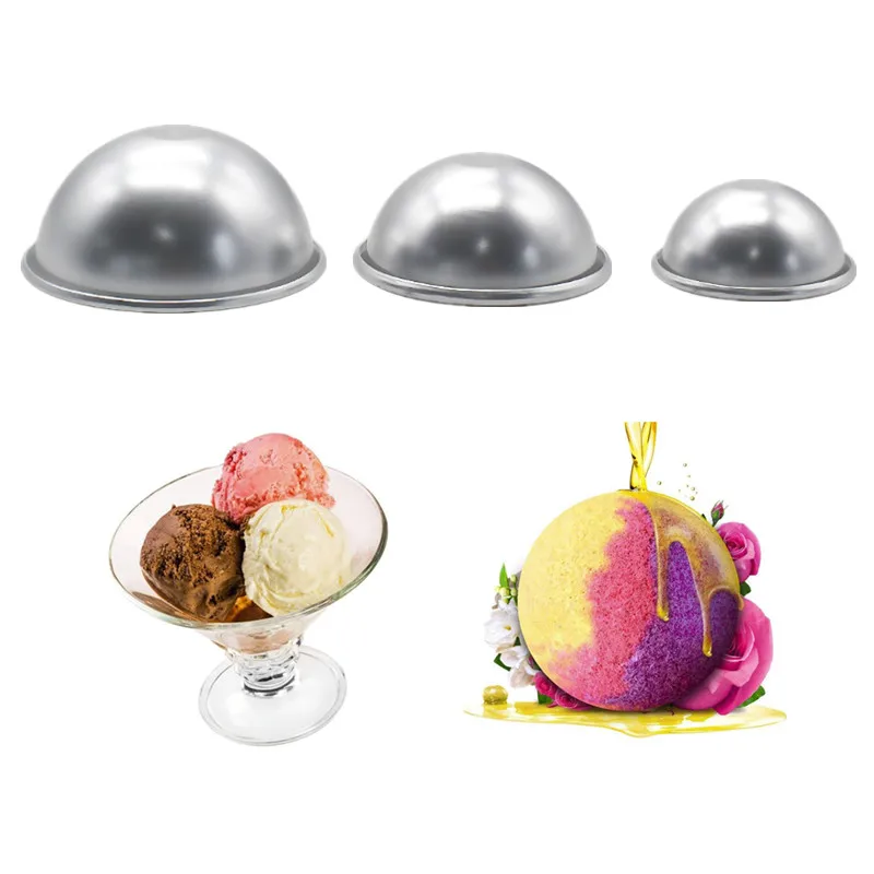 6Pcs Metal Aluminum Alloy Bath Bomb Mold 3D Ball Sphere Shape DIY Bathing Tool Accessories Salt Bombs DIY Bathing Making Tool
6Pcs Metal Aluminum Alloy Bath Bomb Mold 3D Ball Sphere Shape DIY Bathing Tool Accessories Salt Bombs DIY Bathing Making Tool