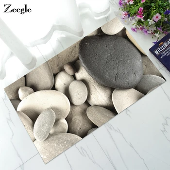 Zeegle 3D Stone Printed Mat Kitchen Anti-slip Carpet Doormats Floor Carpet Water Aborption Outdoor Area Rug Toilet Mat
Zeegle 3D Stone Printed Mat Kitchen Anti-slip Carpet Doormats Floor Carpet Water Aborption Outdoor Area Rug Toilet Mat