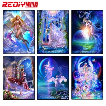 REDIY LADIY Diamond Embroidery Warrior Angels Diamond Painting 5D Full Square Mosaic Pattern Cross Stitch Picture of Rhinestones
REDIY LADIY Diamond Embroidery Warrior Angels Diamond Painting 5D Full Square Mosaic Pattern Cross Stitch Picture of Rhinestones