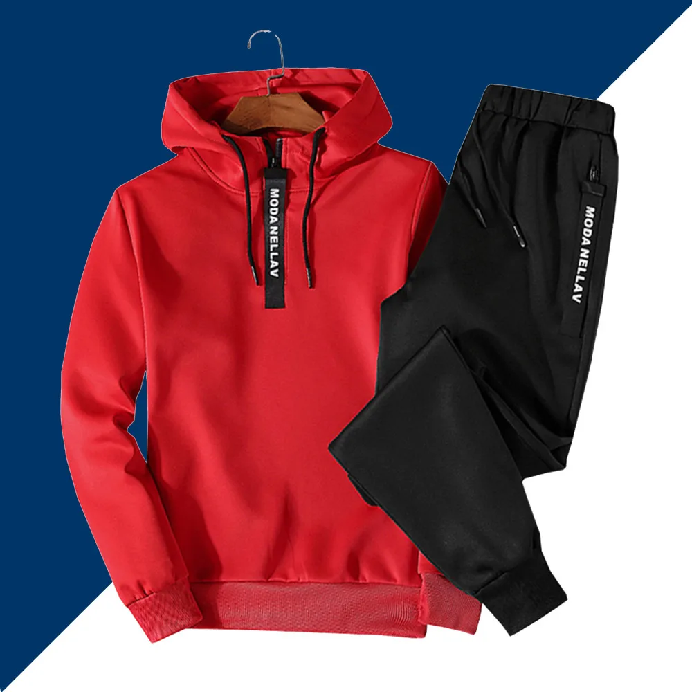 Solid Hoodies Men Set Brand Clothing Casual Tracksuit Men Sportswear Suit Fashion Two Pieces Male Long Sleeve Hooded Sweshirts
Solid Hoodies Men Set Brand Clothing Casual Tracksuit Men Sportswear Suit Fashion Two Pieces Male Long Sleeve Hooded Sweshirts