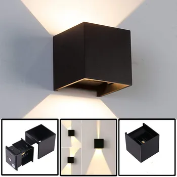 Dimmable LED Modern Wall Light With Adjustable Beam Angle 7W Waterproof IP65 Aluminum Wall Mounted Simple Square LED Wall Lamp
Dimmable LED Modern Wall Light With Adjustable Beam Angle 7W Waterproof IP65 Aluminum Wall Mounted Simple Square LED Wall Lamp