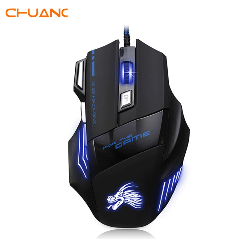Professional Wired Gaming Mouse 7 Button 5600 DPI LED Optical USB Computer Mouse Gamer Mice X8 Game Mouse for lol pubg
Professional Wired Gaming Mouse 7 Button 5600 DPI LED Optical USB Computer Mouse Gamer Mice X8 Game Mouse for lol pubg