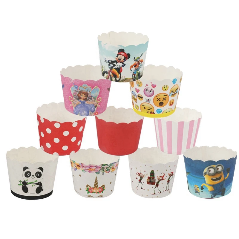 24pcs/lot Small Cartoon Minnie Spiderman Pure Color Baking Cake Muffin Mechanism Cup High Temperature Cake Paper Cup
24pcs/lot Small Cartoon Minnie Spiderman Pure Color Baking Cake Muffin Mechanism Cup High Temperature Cake Paper Cup