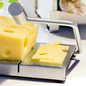 Cheese Slicer Stainless Steel Wire Cutter with Serving Board for Hard and Semi Hard Cheese Butter Kitchen Accessories Tools
Cheese Slicer Stainless Steel Wire Cutter with Serving Board for Hard and Semi Hard Cheese Butter Kitchen Accessories Tools