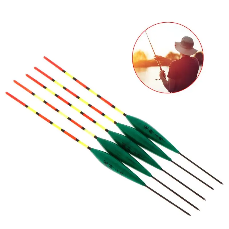 5 Pcs/Set Fishing Float Buoy Fluorescent Tail Ice Fishing Winter Carp Tackle Barr Wood Luminous Accessories
5 Pcs/Set Fishing Float Buoy Fluorescent Tail Ice Fishing Winter Carp Tackle Barr Wood Luminous Accessories