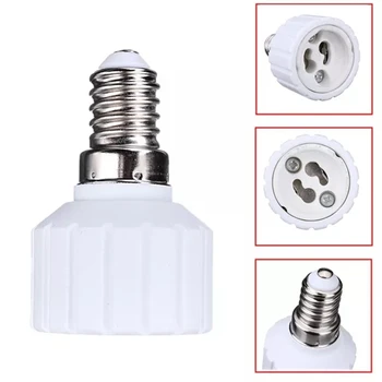 E14 to GU10 LED Light Bulb Lamp Adapter Converter Base Socketr Universal Light Converter Socket Change
E14 to GU10 LED Light Bulb Lamp Adapter Converter Base Socketr Universal Light Converter Socket Change